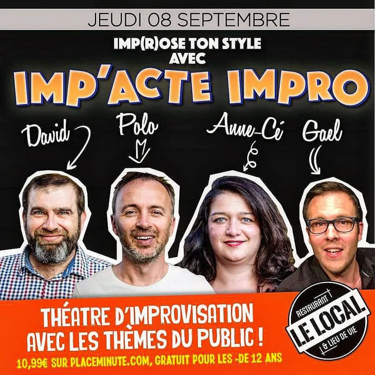 Théâtre d'Improvisation - Imp'Acte Impro