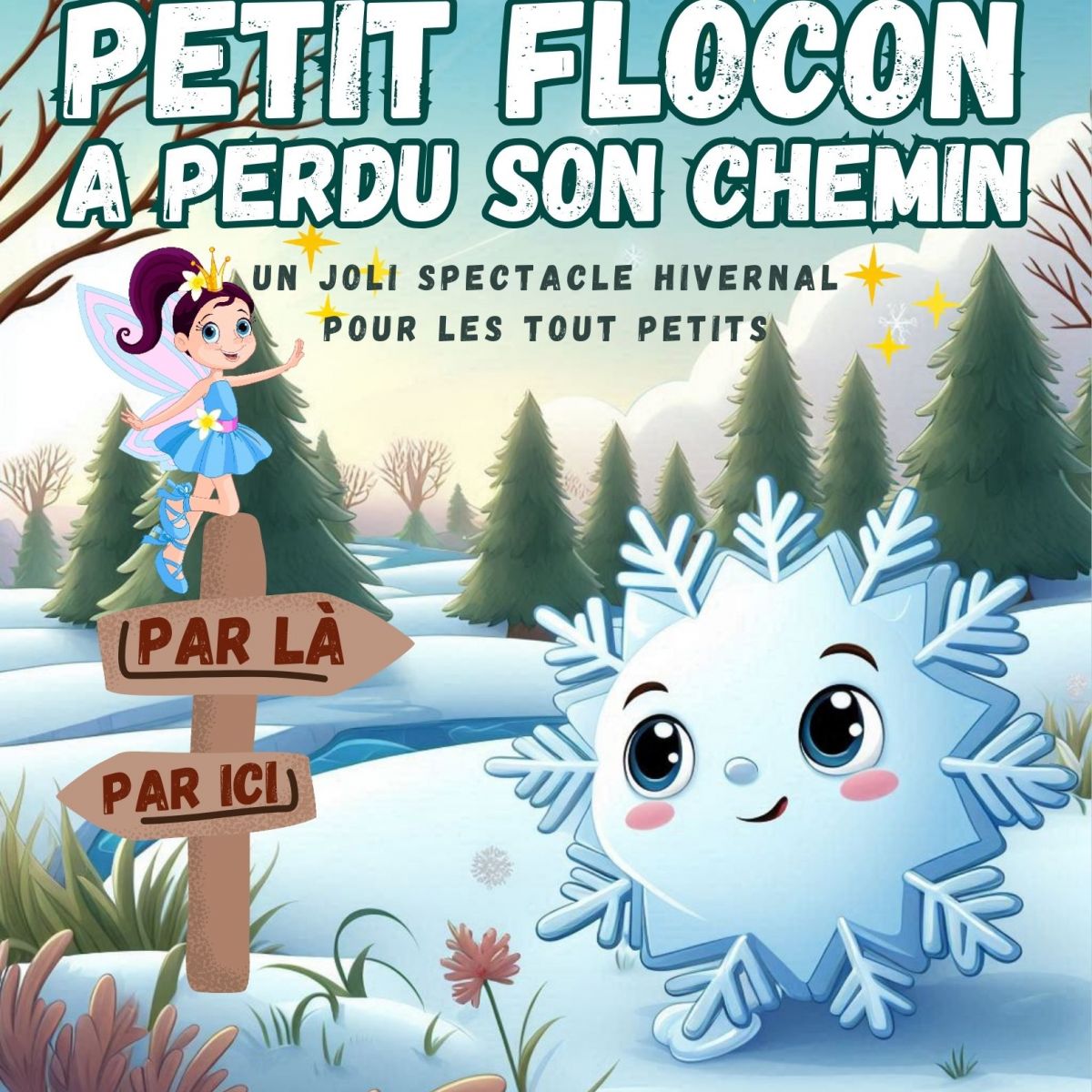 Petit Flocon a perdu son chemin
