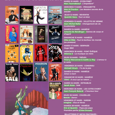 44eme Festival d'Humour de Vienne et Alentours