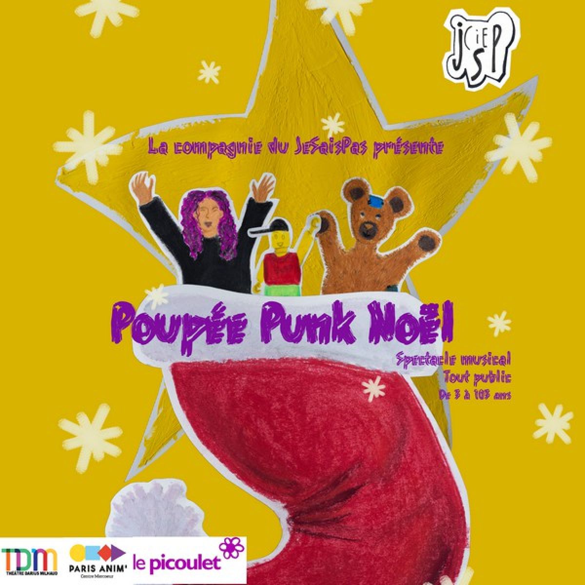 Poupée Punk Noël